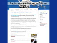 hacker-gärtner.de Webseite Vorschau