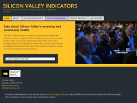 siliconvalleyindicators.org Webseite Vorschau