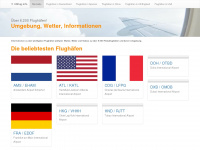 abflug.info Webseite Vorschau