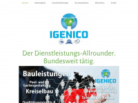igenico.de Webseite Vorschau