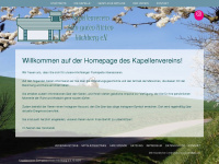 kapellenverein-hoechberg.de Webseite Vorschau