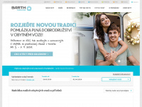 barth-caravan.cz Webseite Vorschau
