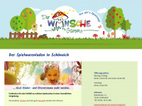 wuenschegarten.de Webseite Vorschau
