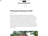 sommerkamp2018.wordpress.com Webseite Vorschau