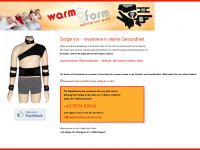warmconform.ch Webseite Vorschau