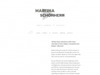 martinaschoenherr.de Webseite Vorschau