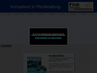 fink-reitanlagen.de Webseite Vorschau