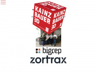 kainzbauer3d.at Webseite Vorschau