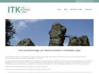 itk-owl.de Webseite Vorschau