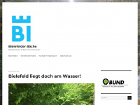 bielefelder-baeche.de Webseite Vorschau