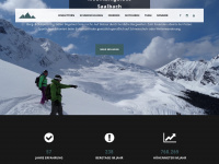 mountainguides-saalbach.at Webseite Vorschau