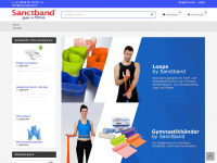sanctband.ch Webseite Vorschau