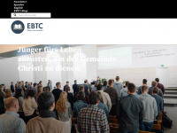 ebtc.org Webseite Vorschau