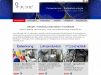 inducap.com Webseite Vorschau