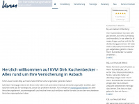 kuchenbecker-versicherungen.de Webseite Vorschau
