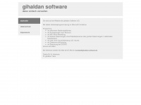 gihaldan-software.de Webseite Vorschau