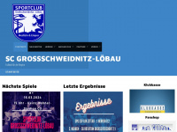 sc-grossschweidnitz-loebau.de Webseite Vorschau