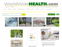 worldwidehealth.com Webseite Vorschau