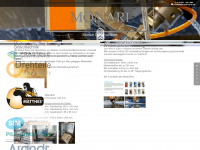 monari-constructions.de Webseite Vorschau