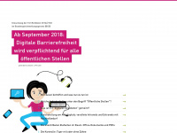 richtlinie-2102-barrierefreiheit.de Webseite Vorschau
