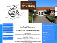 grundschule-artlenburg.de Webseite Vorschau