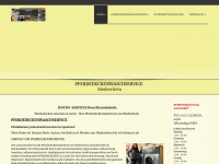 pferdedeckenwaschservice-niederrhein.de Webseite Vorschau