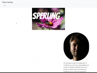 robert-sperling.de Webseite Vorschau