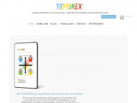 topoinex.de Webseite Vorschau