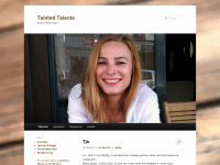 taintedtalents.de Webseite Vorschau