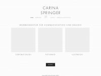 carinaspringer.com Webseite Vorschau