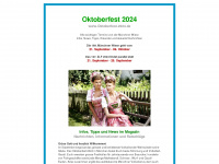 oktoberfest-2024.de Webseite Vorschau
