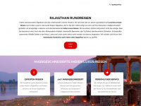 rajasthan-reise.de Webseite Vorschau
