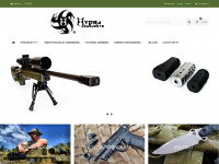 hydra-armaments.com Webseite Vorschau