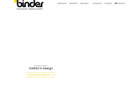 binder-parametric-metal.de Webseite Vorschau