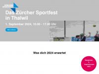 zuerchersportfest.ch Webseite Vorschau