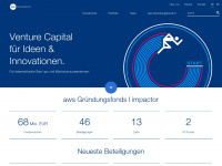 gruenderfonds.at Webseite Vorschau
