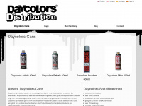 daycolors-distribution.com Webseite Vorschau