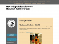 hundesportverein-dippoldiswalde.de Webseite Vorschau