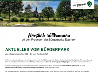 buergerpark-eppingen.de Webseite Vorschau