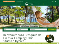 camping-olbia.it Webseite Vorschau