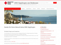 drk-sipplingen.de Webseite Vorschau