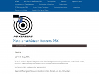 ps-kerzers.ch Webseite Vorschau