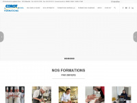 corot-formations.fr Webseite Vorschau