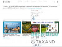 taxand.com Webseite Vorschau