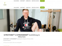 gyrotonic-schwabing.de Webseite Vorschau