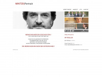 winter-portrait.de Webseite Vorschau