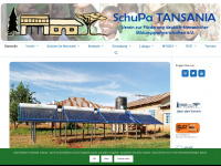 schupa-tansania.de Webseite Vorschau