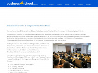 business4school.de Webseite Vorschau