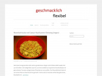 geschmacklich-flexibel.com Webseite Vorschau