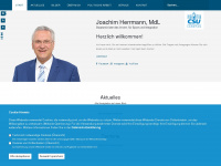 joachimherrmann.de Webseite Vorschau